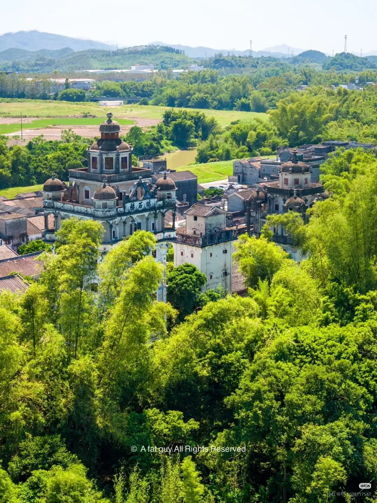 Not well known piece of Chinese architecture history, Diaolou tower villages of Kaiping, China