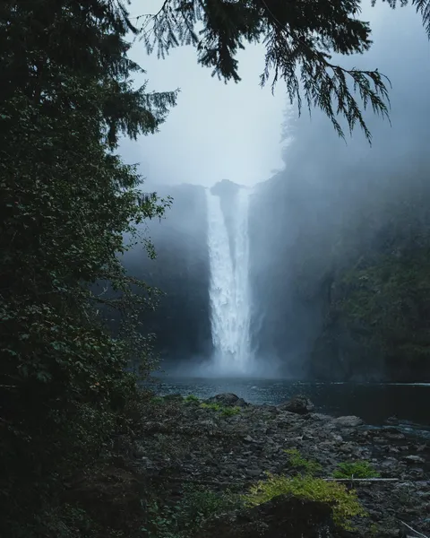 Snoqualmie Falls [1638x2048] OC @mike.vhs