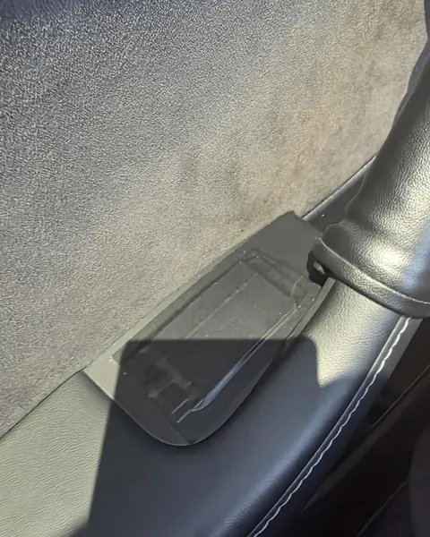 My UBER driver has taped off all the passenger window controls