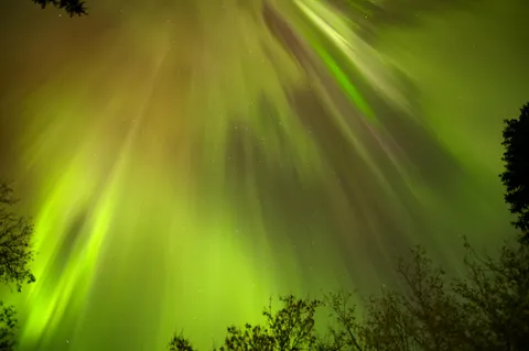 🔥 Northern Lights in Canada on the 10th
