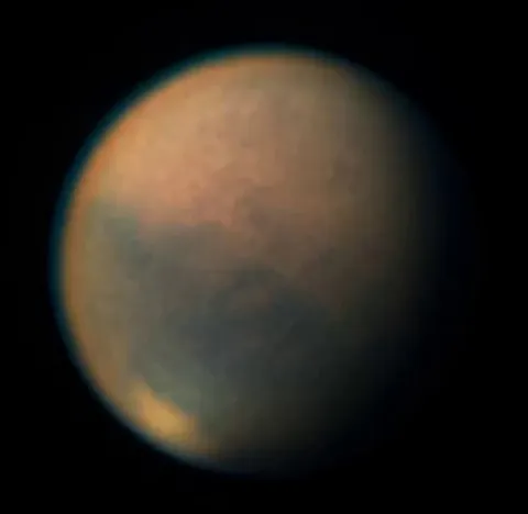 Mars - 4 hours time-lapse