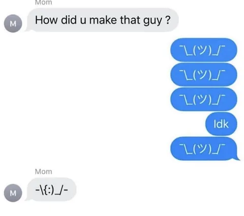 at least she’s trying -\{:)_/-