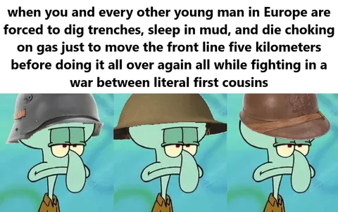 WW1 was literally fought between first cousins