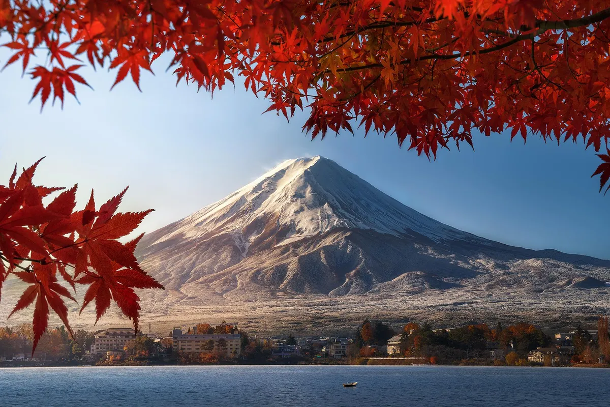 Fujisan in Autumn.