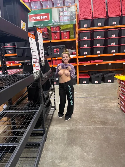 Home Depot titties