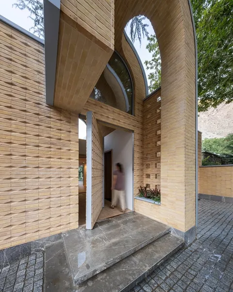 Villa by cedrusstudio, vinneh village, iran. 