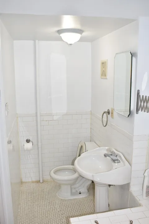 It took a year, but the living room, office, bedroom, and bathroom are all done.