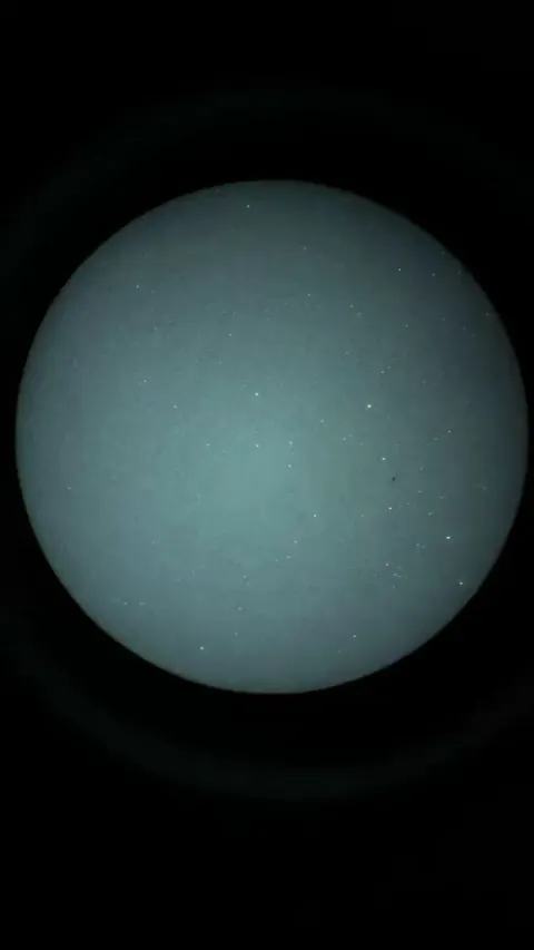 Perseid meteor with analog night vision