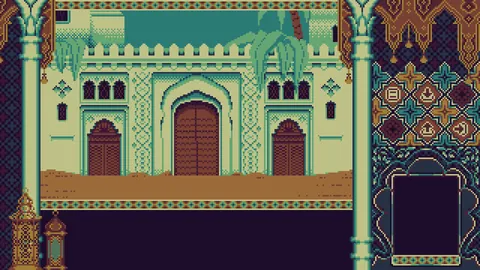 North African castle backgrounds for my visual novel