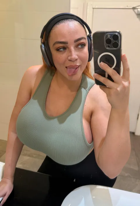For the record, this isn’t supposed to be fit inspo.