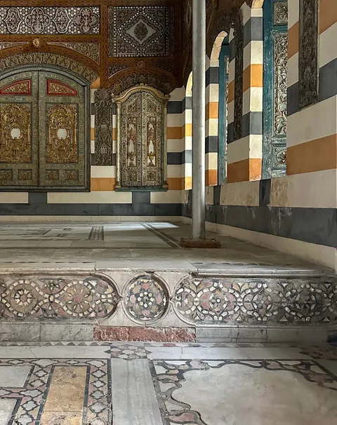 A Room in Bayt Nizam, Damascus, Syria.
