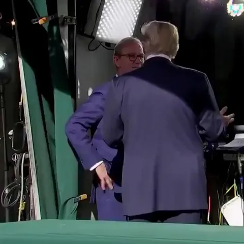 Caught on hot mic — Trump: "[Kim Jung Un] speaks and his people sit-up in attention. I want my people to do the same”