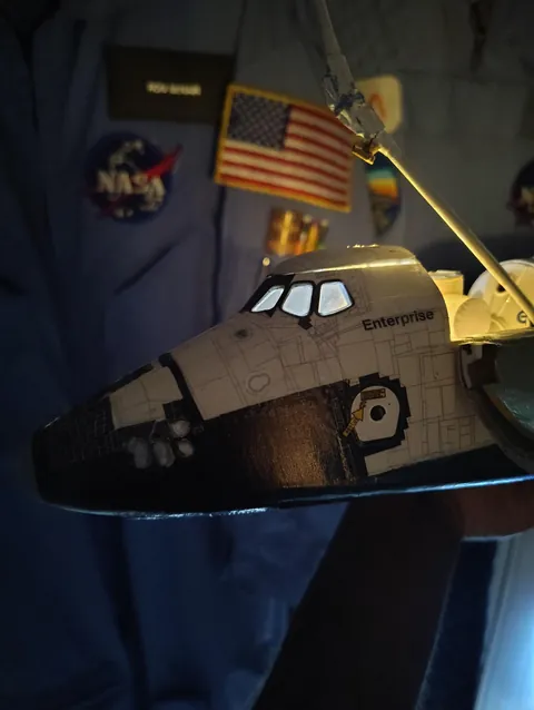 My flight ready Enterprise (OV-080) that I made back in 2022!