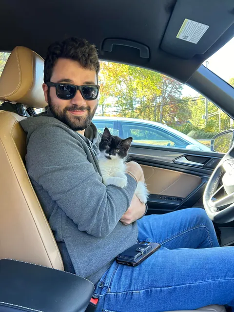 The dumpster cat that gave me cat scratch disease.