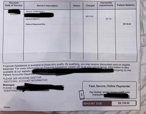 Got charged 9k for doctor to tell me it was just period cramps, and after going to another doctor it was a ruptured ovarian cyst