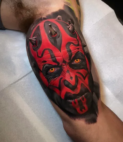 Darth Maul - DJ Tambe - Bad Apple Tattoo - Las Vegas, NV