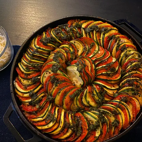 [Homemade] Ratatouille. Hand cut.