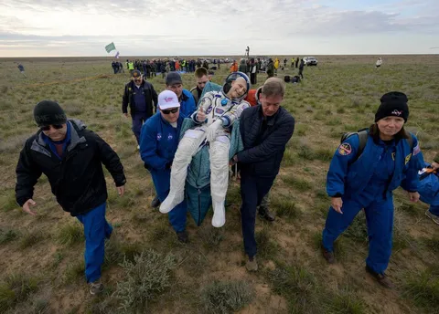 NASA’s oldest active astronaut returns to Earth on 70th birthday