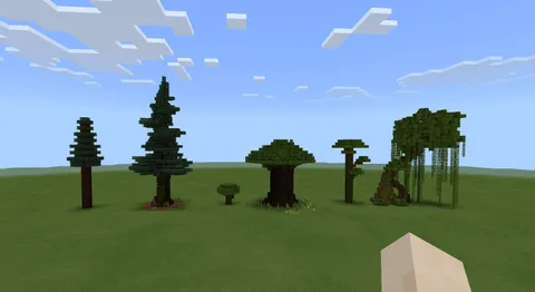 I redesigned some trees.