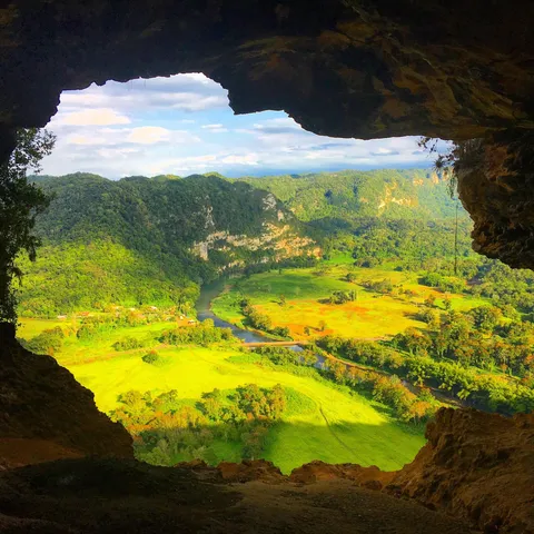 La Cueva Ventana, Puerto Rico - It's called the window cave for a reason! [3022x3022] (OC) @amasoncanfixanything