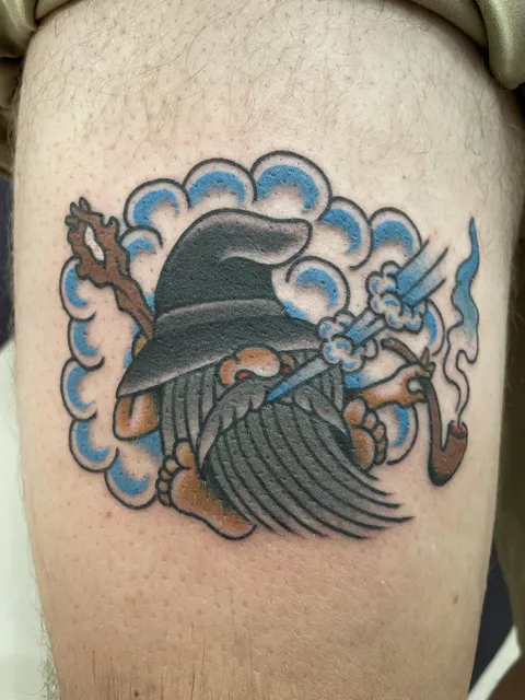 Can’t stop staring at my first tattoo.