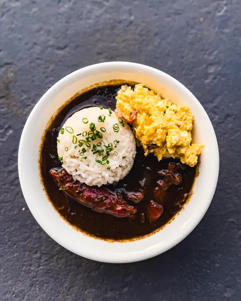 [homemade] Smoked duck &amp; sausage gumbo with rice and potato salad