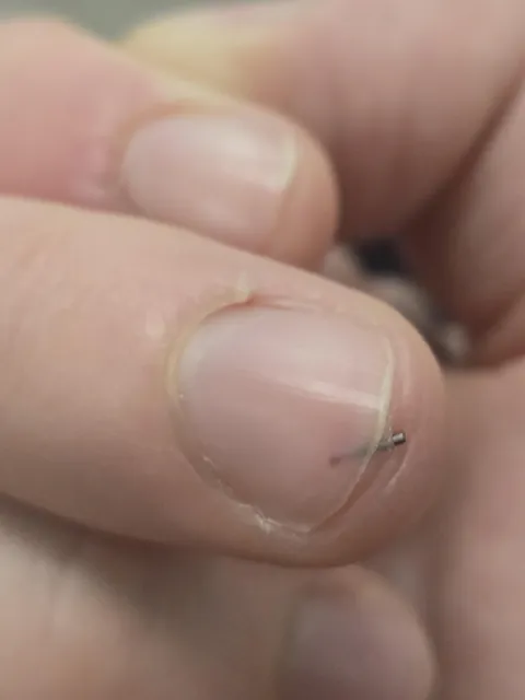 Reached into my bag for a pen, got skewered by a pencil.