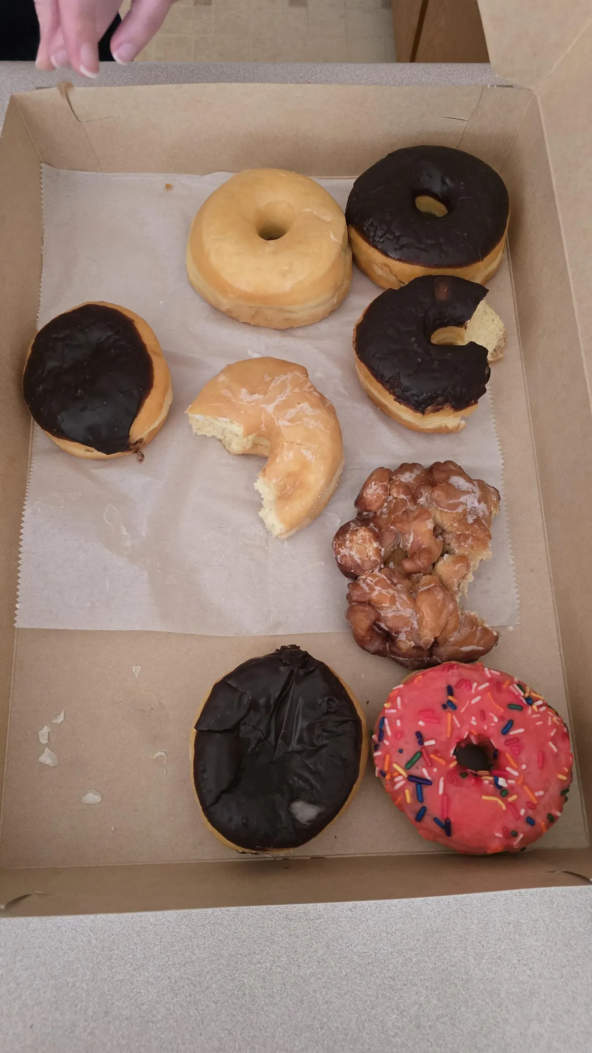 My girlfriend says she doesn't want a whole donut
