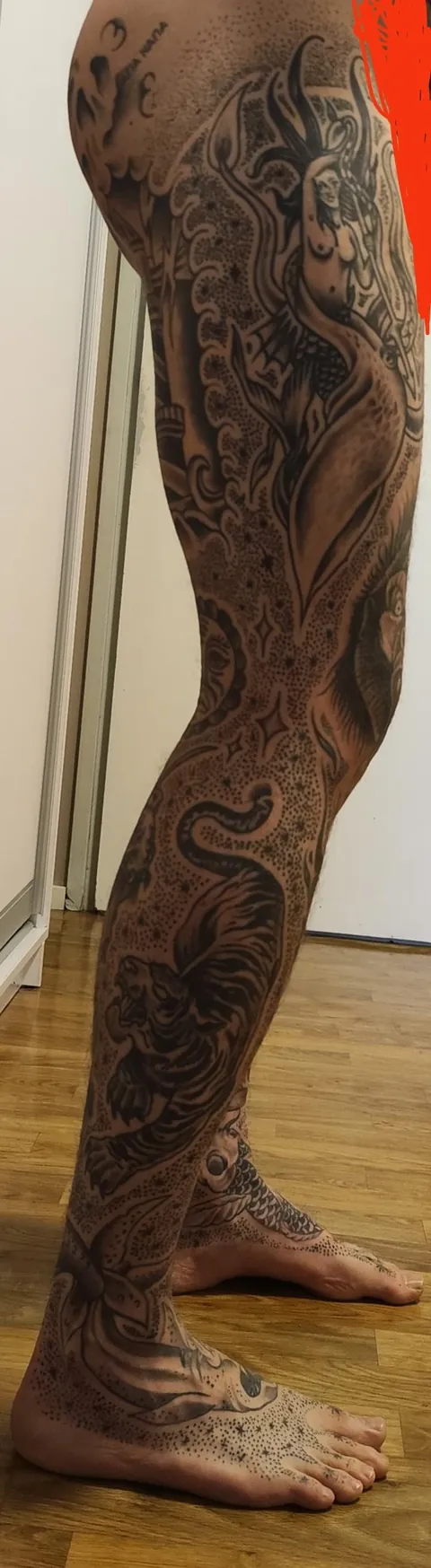 13months since we started this project, everything at least 6months healed. Artist Jetro Rinne, Finland @jetitats