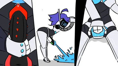 Hi! I found this subreddit and hope you guys enjoy some of this robo-content (Ultrakill/OC stuff) :3c