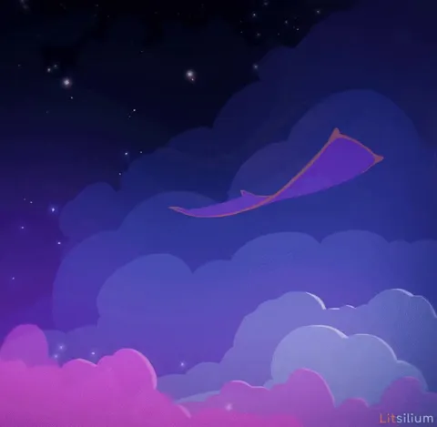 A very magical carpet ride for Jasmine (Lit Silium)