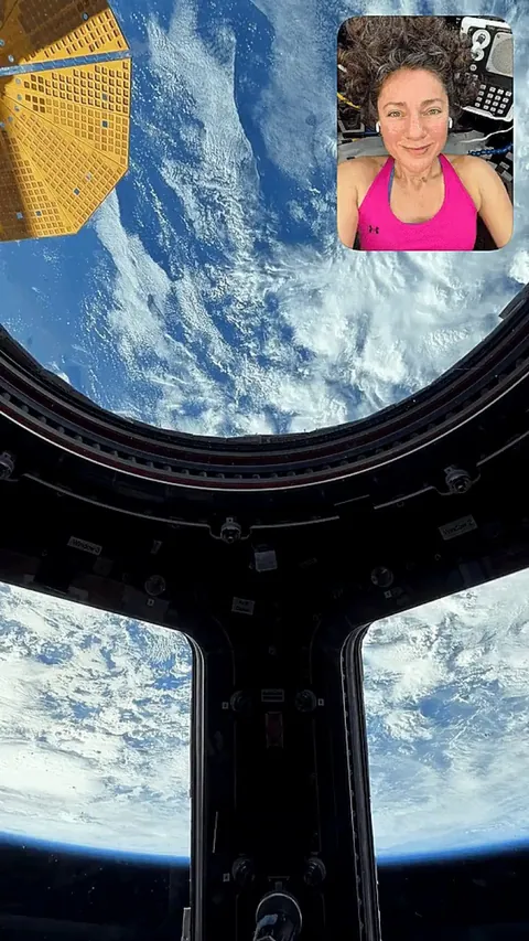 Astronaut Jessica Meir shares a 360-degree view from ISS
