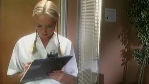 Blonde nurse gets put to work