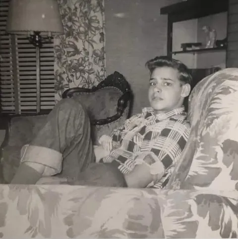 My dad in 1957 at age 13