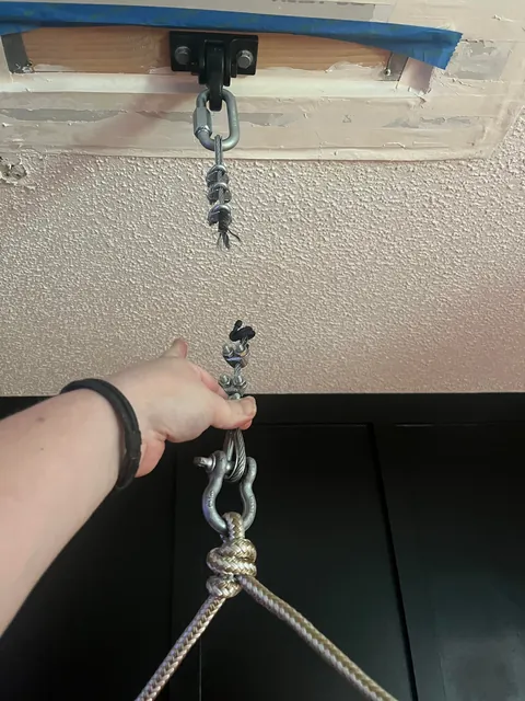 Multiple Failed Attempts and need help installing an indoor swing