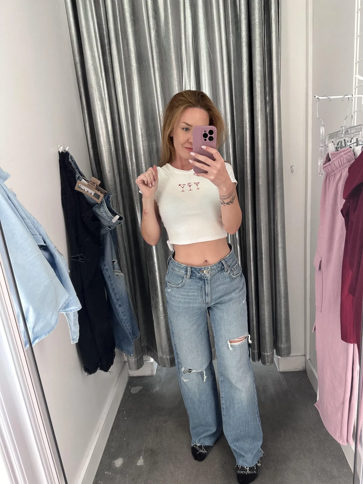 Felt cute in the fitting room (f)