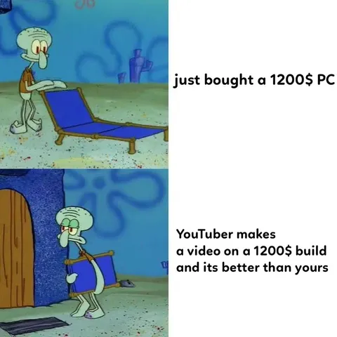 Buying a new PC be like :