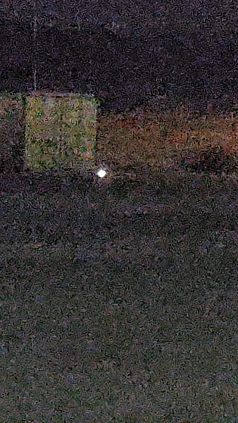 What is this I work graveyard shift and this light keeps showing up but when I come close to it it disappears