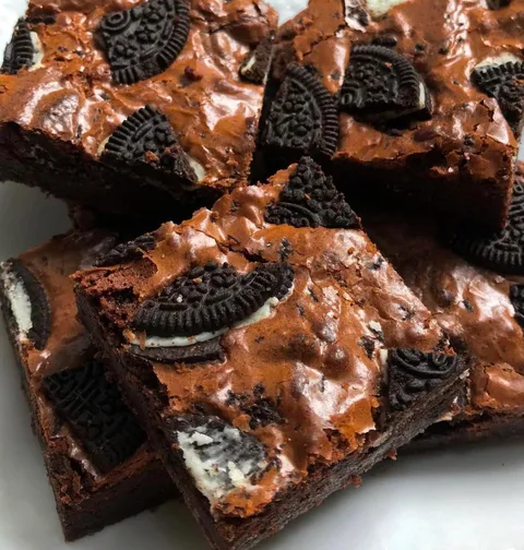 [Homemade] OREO Brownies