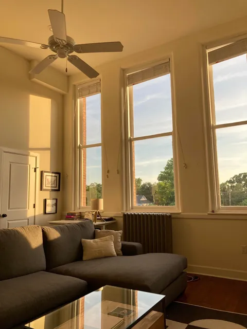 my old apartment: housed in a converted schoolhouse, New Orleans