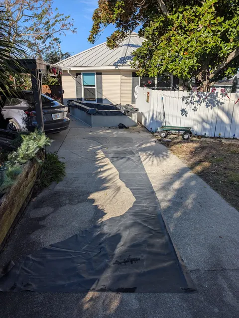 "I should make a bigger place for the Koi..." 