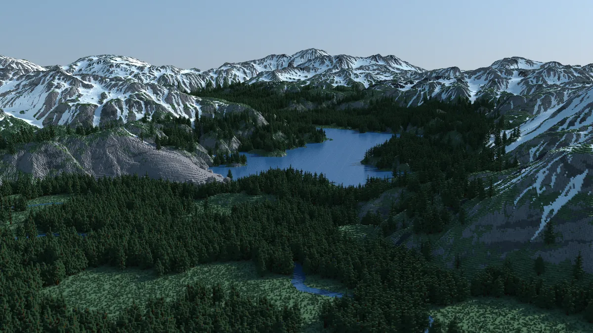Some new ultra-realistic Minecraft terrain I've been working on!