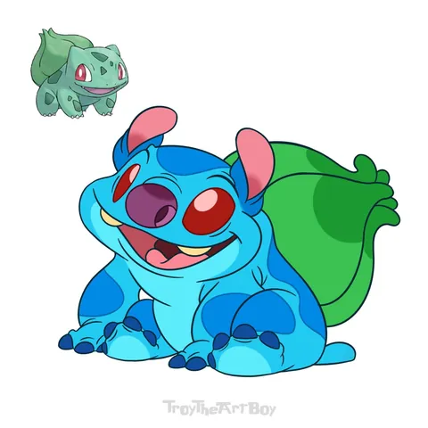 Drawing MORE Pokemon as Lilo and Stitch Experiments