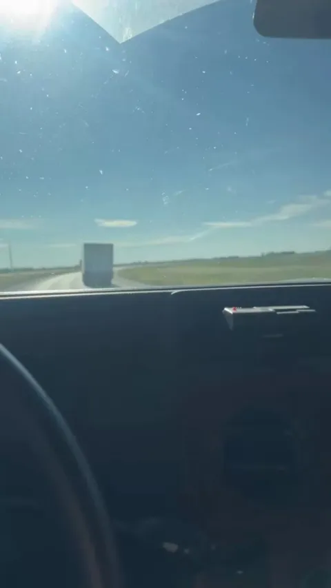 Flaunting the trucker is always fun