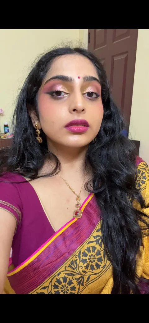 Did this look for Navratri a while back :D