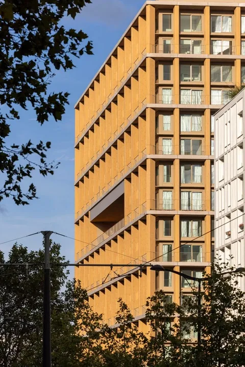 Europe's first habitable wooden skyscraper is in Paris. At 50 metres high, Wood up is the continent's first wooden-structured housing tower.