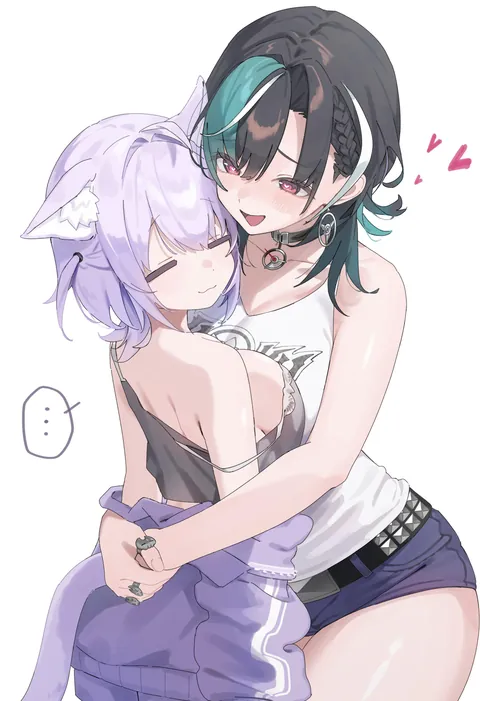 Nekomata Okayu x Rindo Chihaya [Hololive]