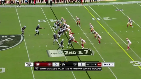 [Highlight] Ashton Jeanty trucks defender for the first down