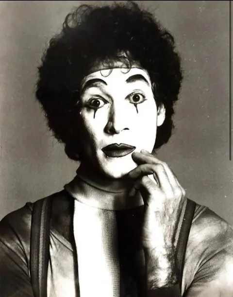 My dad, miming in 1977