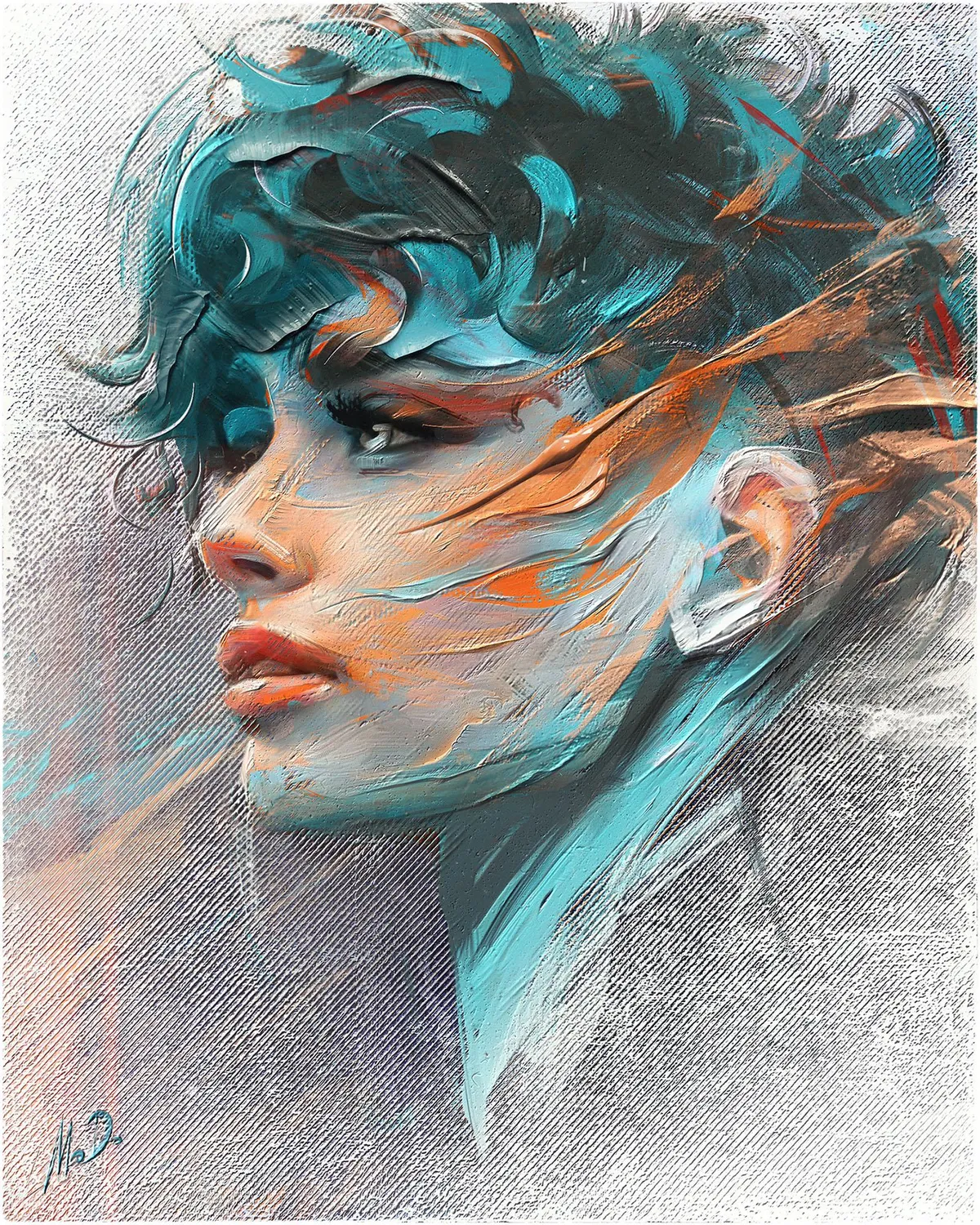 'Elektra', Dmitry Marin, Digital Art, 2025